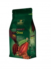 Горький шоколад Cacao Barry Ocoa, 70% какао, 1 кг