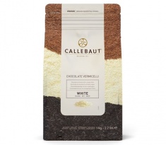 Вермишель из белого шоколада Callebaut, 1 кг